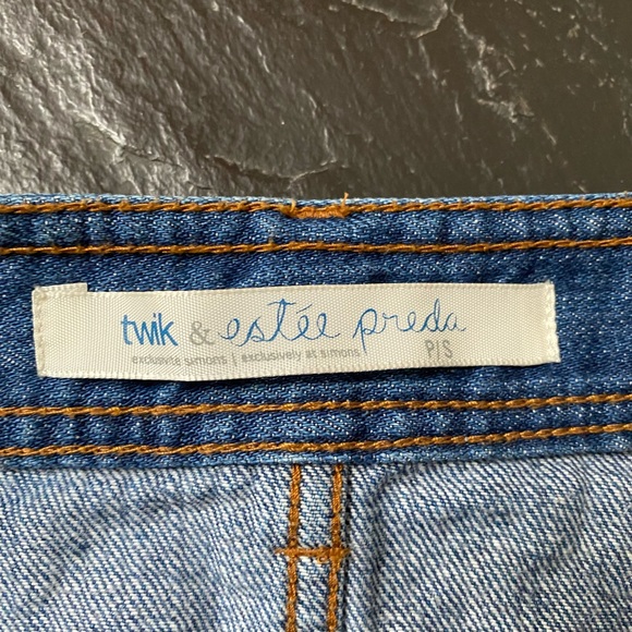 Twik and Estée preda by Simons jeans skirt with embroidery in the pocket Size S - Picture 10 of 12